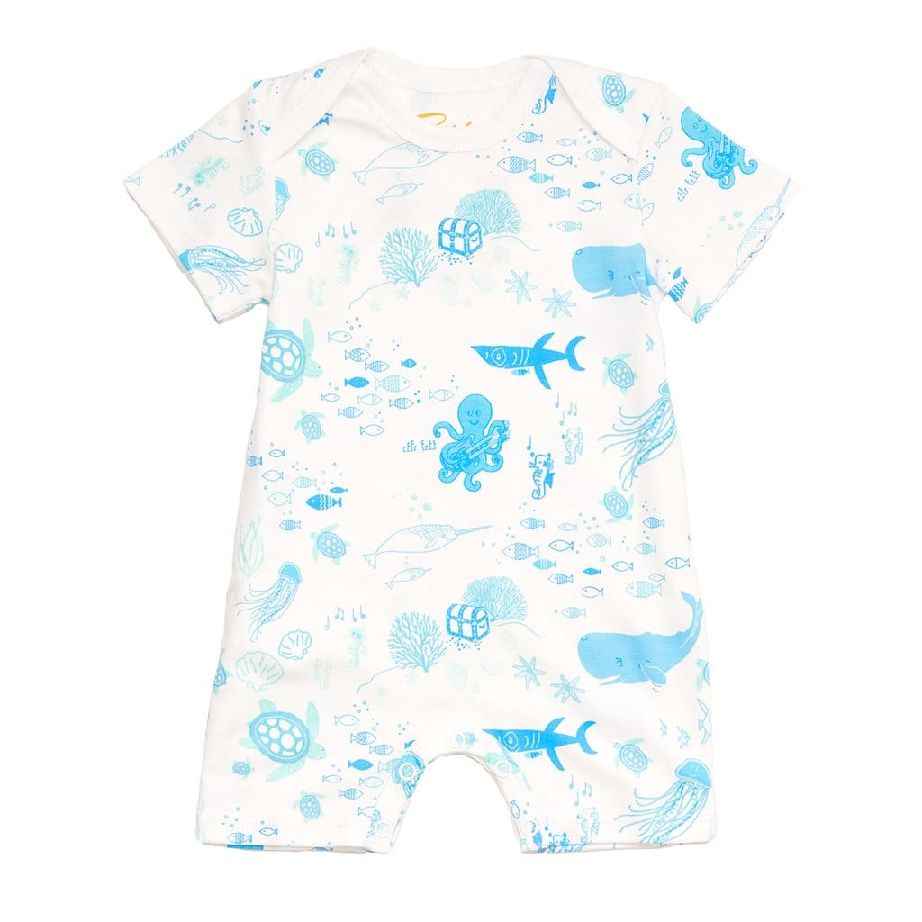 Petidoux Clothing / PJs 6-9M Petidoux Under the Sea Romper