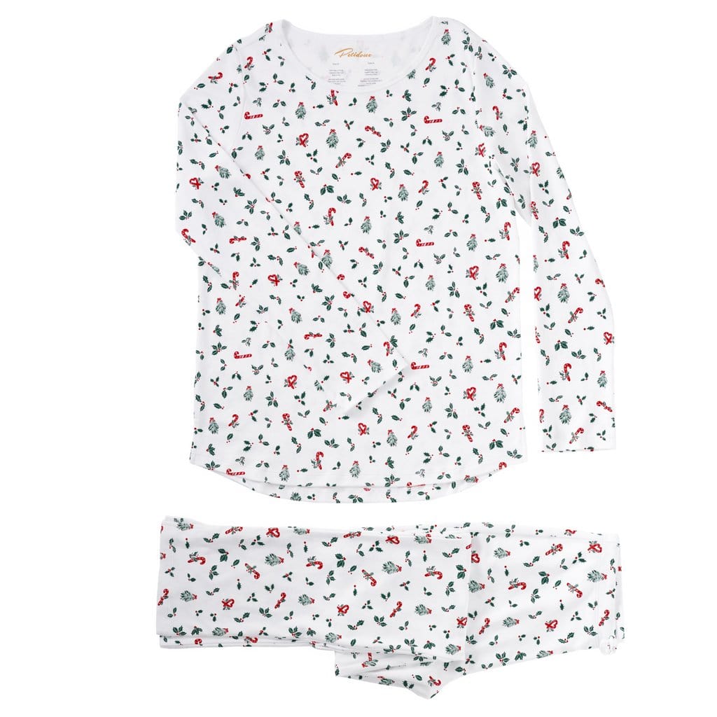 Petidoux Clothing / PJs / Adult Jolly Hollies Adult Pjs