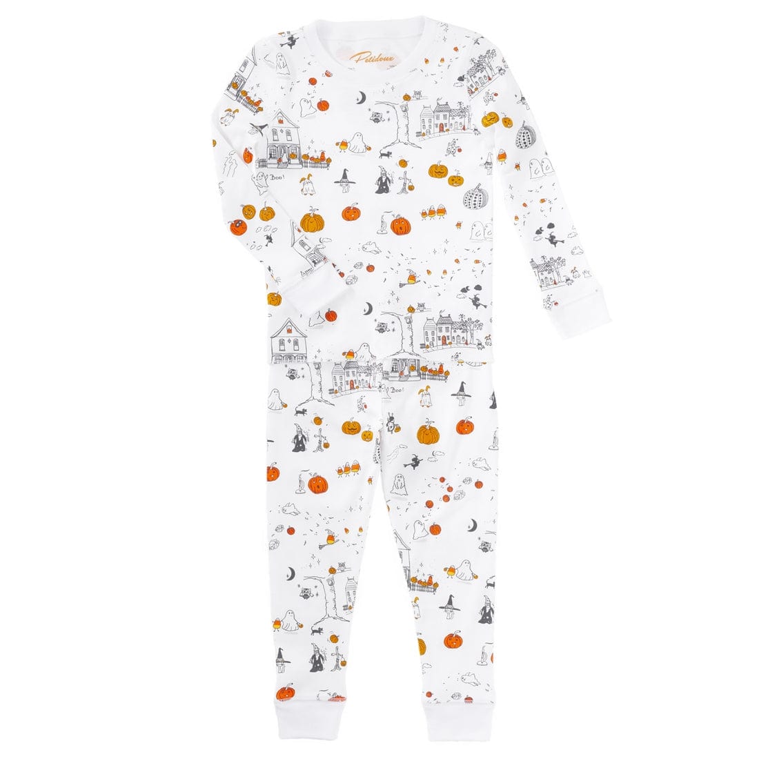 Petidoux Clothing / PJs Trick or Treat Town Long Sleeve Pjs