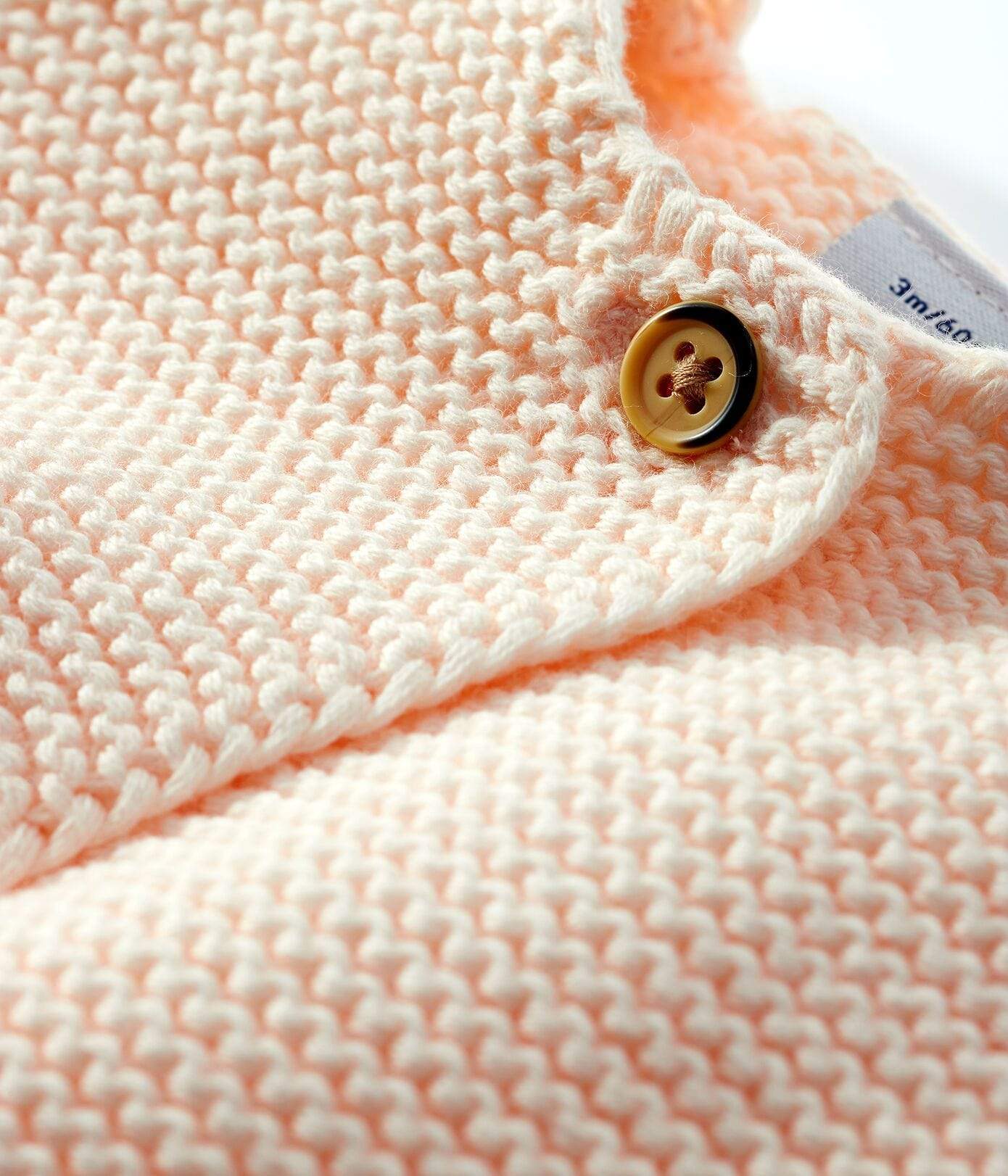 Petit Bateau Cardigan Baby Knit Cardigan - Fleur Pink