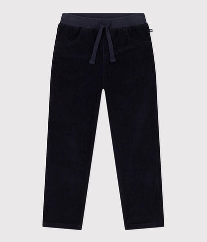 Petit Bateau Clothing / Bottoms 4Y New Navy Corduroy Pants