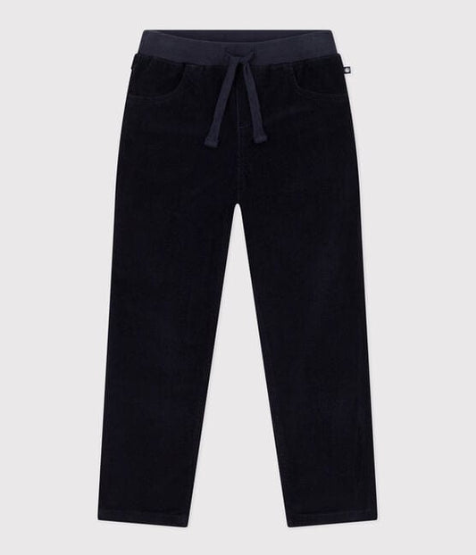 Petit Bateau Clothing / Bottoms 4Y New Navy Corduroy Pants