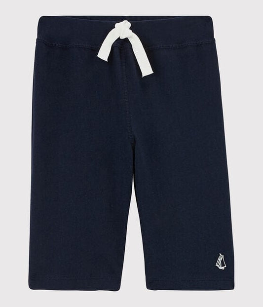 Petit Bateau Clothing / Bottoms 5Y Navy Jersey Bermuda Shorts