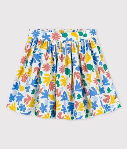 Petit Bateau Clothing / Bottoms 6Y Printed Poplin Skirt