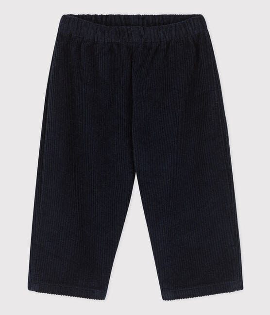 Petit Bateau Clothing / Bottoms Baby Wide Leg Corduroy Pants - Navy