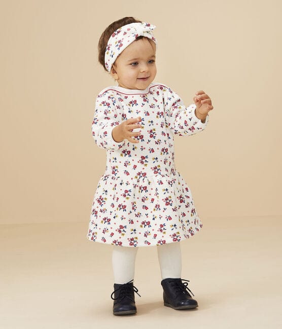 Petit Bateau Clothing / Dresses 36M Baby Long-sleeved Flowery Dress