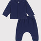Petit Bateau Clothing / Newborn Set Baby 2-Piece Set - Navy