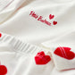 Petit Bateau Clothing / Newborn Set Baby 3-Piece Set - Red Heart