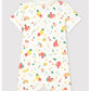 Petit Bateau Clothing / One-pieces Baby Fruit Pattern Cotton One-piece