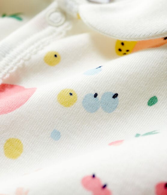 Petit Bateau Clothing / Onesies Baby Fruit Pattern Cotton One-piece