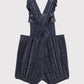 Petit Bateau Clothing / Onesies Navy Velvet Overalls