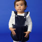 Petit Bateau Clothing / Onesies Navy Velvet Overalls