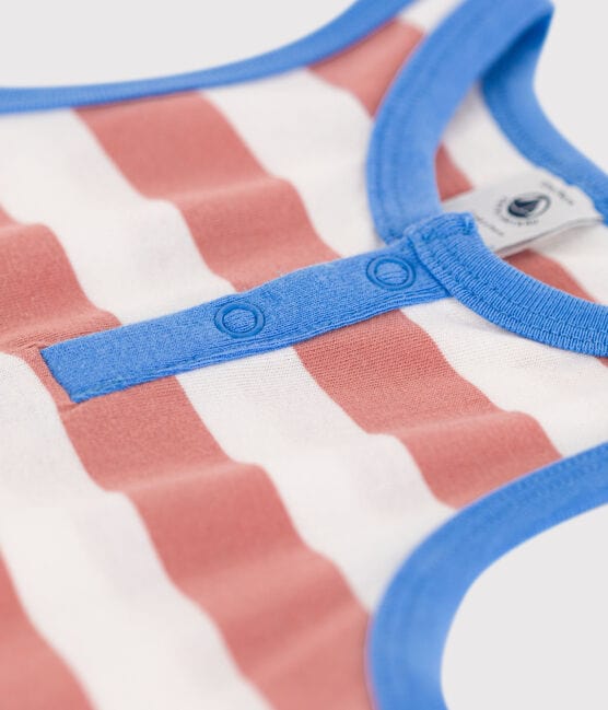 Petit Bateau Clothing / Onesies Striped Jersey Short Romper