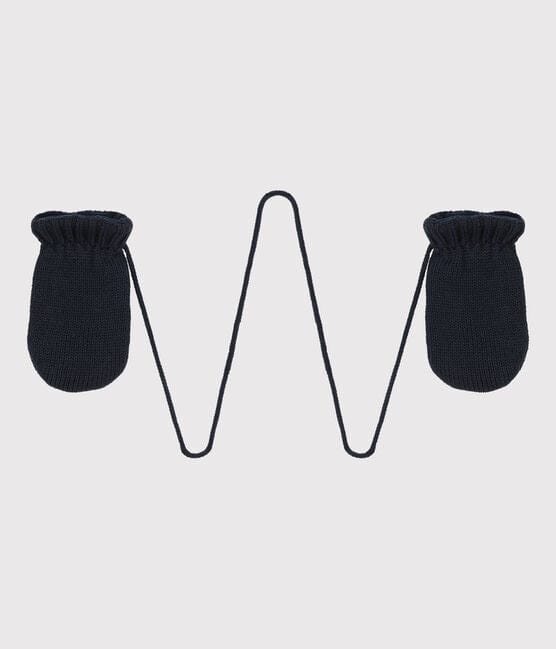 Petit Bateau Clothing / Outwear Accessories T1 (3/6M) Petit Bateau Baby Knit Mittens