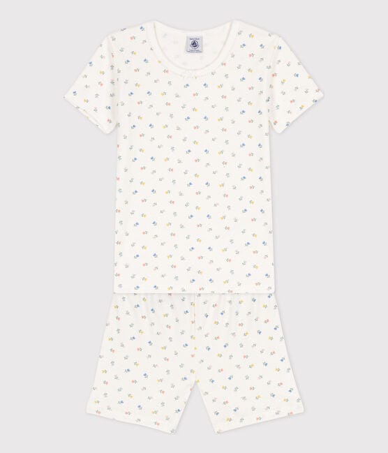 Petit Bateau Clothing / PJs 2Y Floral Snugfit Short Pyjamas