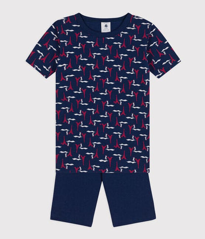 Petit Bateau Clothing / PJs 2Y Paris Snugfit Short Pyjamas