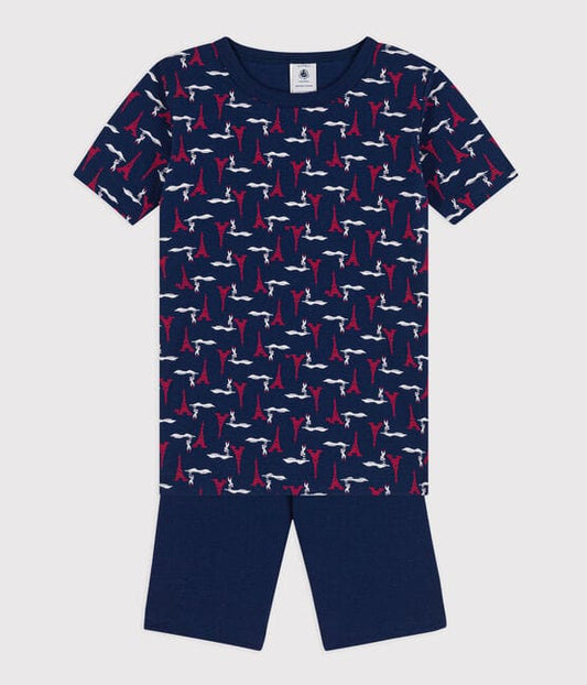 Petit Bateau Clothing / PJs 2Y Paris Snugfit Short Pyjamas