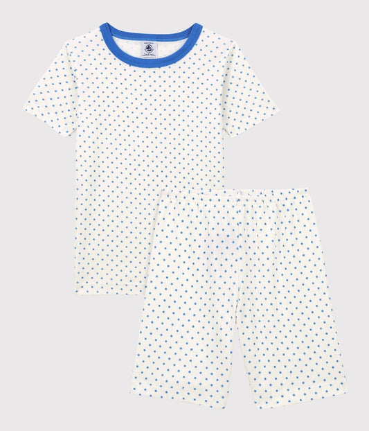 Petit Bateau Clothing / PJs 2Y Summer Blue Stars PJs