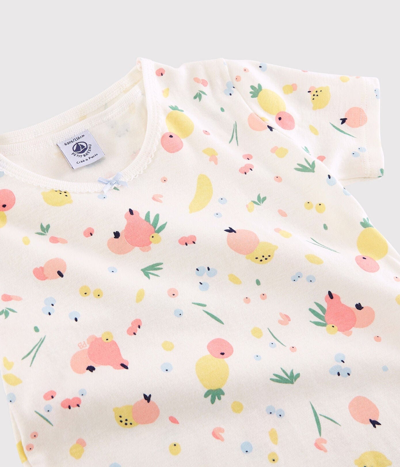 Petit Bateau Clothing / PJs 2Y Summer Fruit Pattern PJs