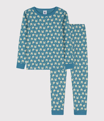 Petit Bateau Clothing / PJs 4Y Flower Print Pyjamas