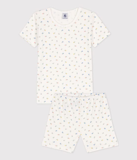 Petit Bateau Clothing / PJs Floral Snugfit Short Pyjamas