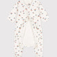 Petit Bateau Clothing / PJs / Footed Sleepers 6M Floral Tube Knit Sleeper