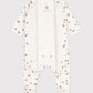 Petit Bateau Clothing / PJs / Footed Sleepers 6M Floral Tube Knit Sleeper