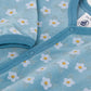 Petit Bateau Clothing / PJs / Footed Sleepers Organic Cotton Floral Velour Sleeper