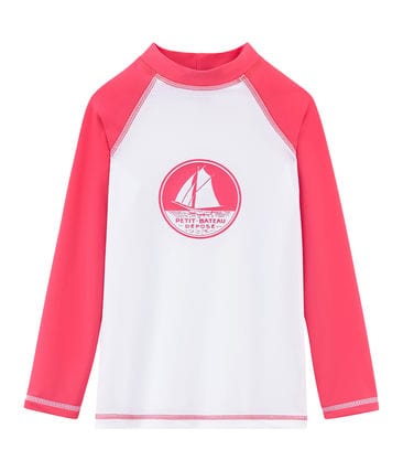 Petit Bateau Clothing / Swimwear 3M / Pink UV-proof T-shirt