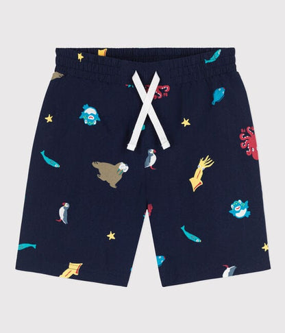 Petit Bateau Clothing / Swimwear 3Y Printed Recycled Swim Shorts