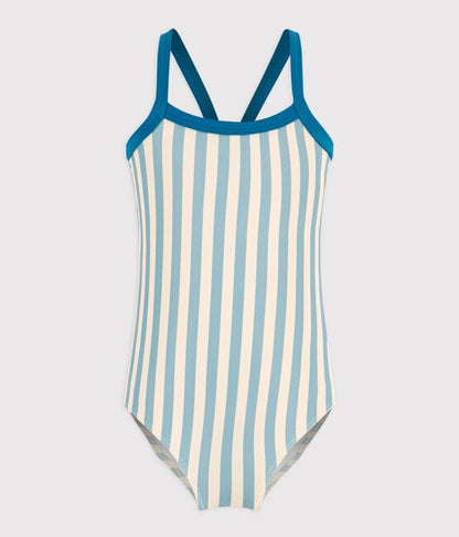 Petit Bateau Clothing / Swimwear 3Y Stripy One-Piece Swimsuit