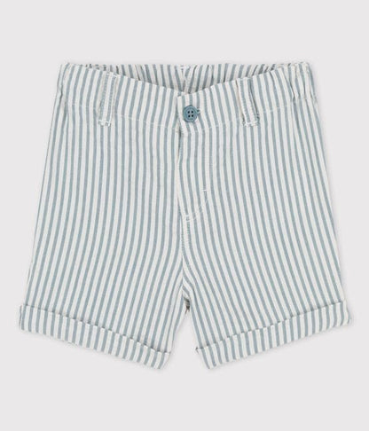 Petit Bateau Clothing / Swimwear 6M Baby Seersucker Shorts