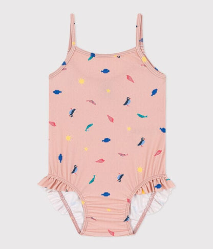Petit Bateau Clothing / Swimwear 6M Sea Creature Print Baby Swimsuit
