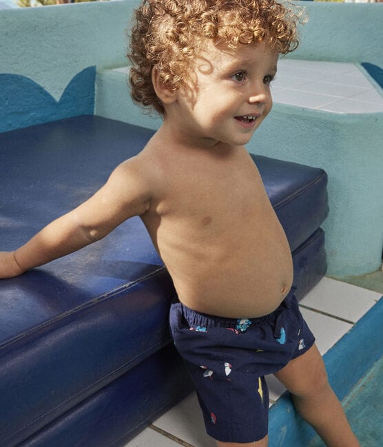 Petit Bateau Clothing / Swimwear Baby Printed Recycled Swim Shorts