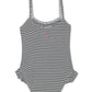 Petit Bateau Clothing / Swimwear Stripped Baby One-Piece Swimsuit