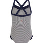 Petit Bateau Clothing / Swimwear Stripped One-Piece Swimsuit