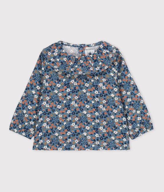 Petit Bateau Clothing / Tops 18M Baby Floral Cotton Gauze Blouse