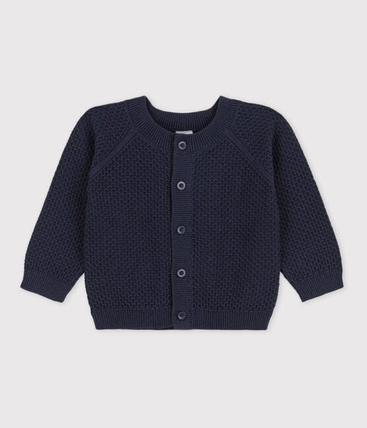 Petit Bateau Clothing / Tops 3M Baby Cotton Knit Cardigan