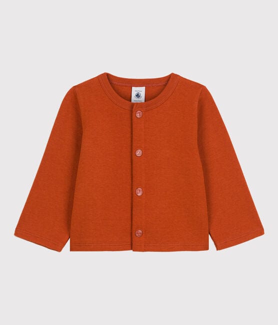 Petit Bateau Clothing / Tops 3M Baby Rusty Thick Jersey Cardigan