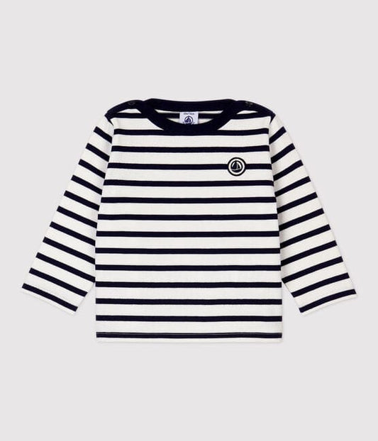 Petit Bateau Clothing / Tops 3M Iconic Petit Bateau Baby Mariniere Top