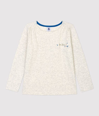 Petit Bateau Clothing / Tops 3Y Long-Sleeved Cotton T-Shirt