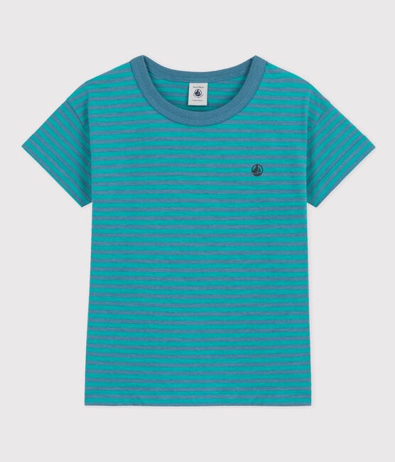 Petit Bateau Clothing / Tops 3Y Short-Sleeved Striped Cotton T-Shirt