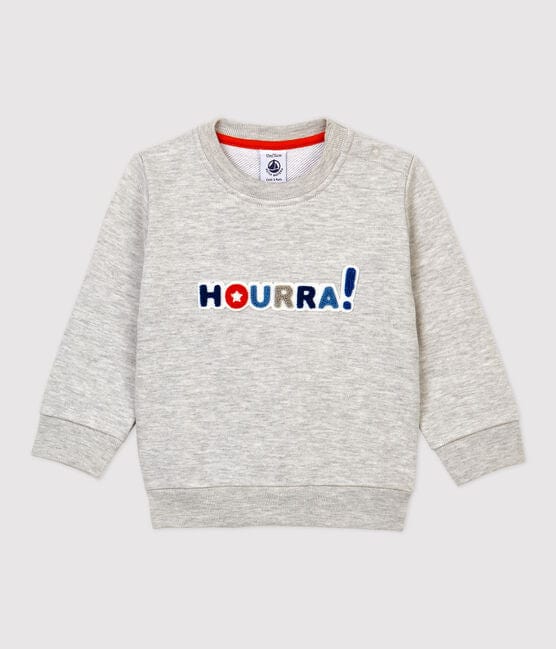 Petit Bateau Clothing / Tops 6M Grey Hourra Sweater