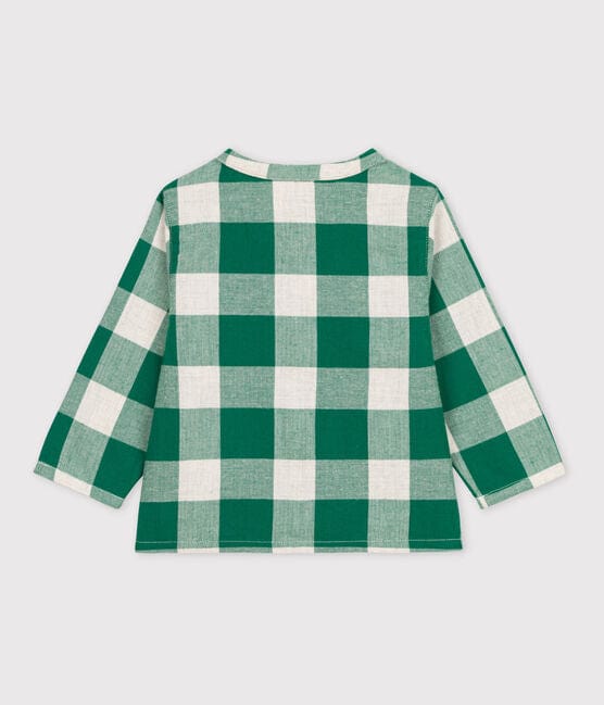 Petit Bateau Clothing / Tops Baby Flannel Checkered Shirt