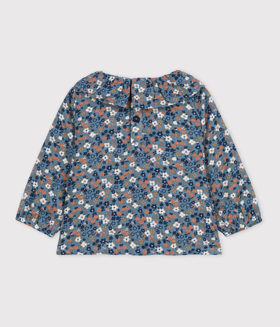 Petit Bateau Clothing / Tops Baby Floral Cotton Gauze Blouse