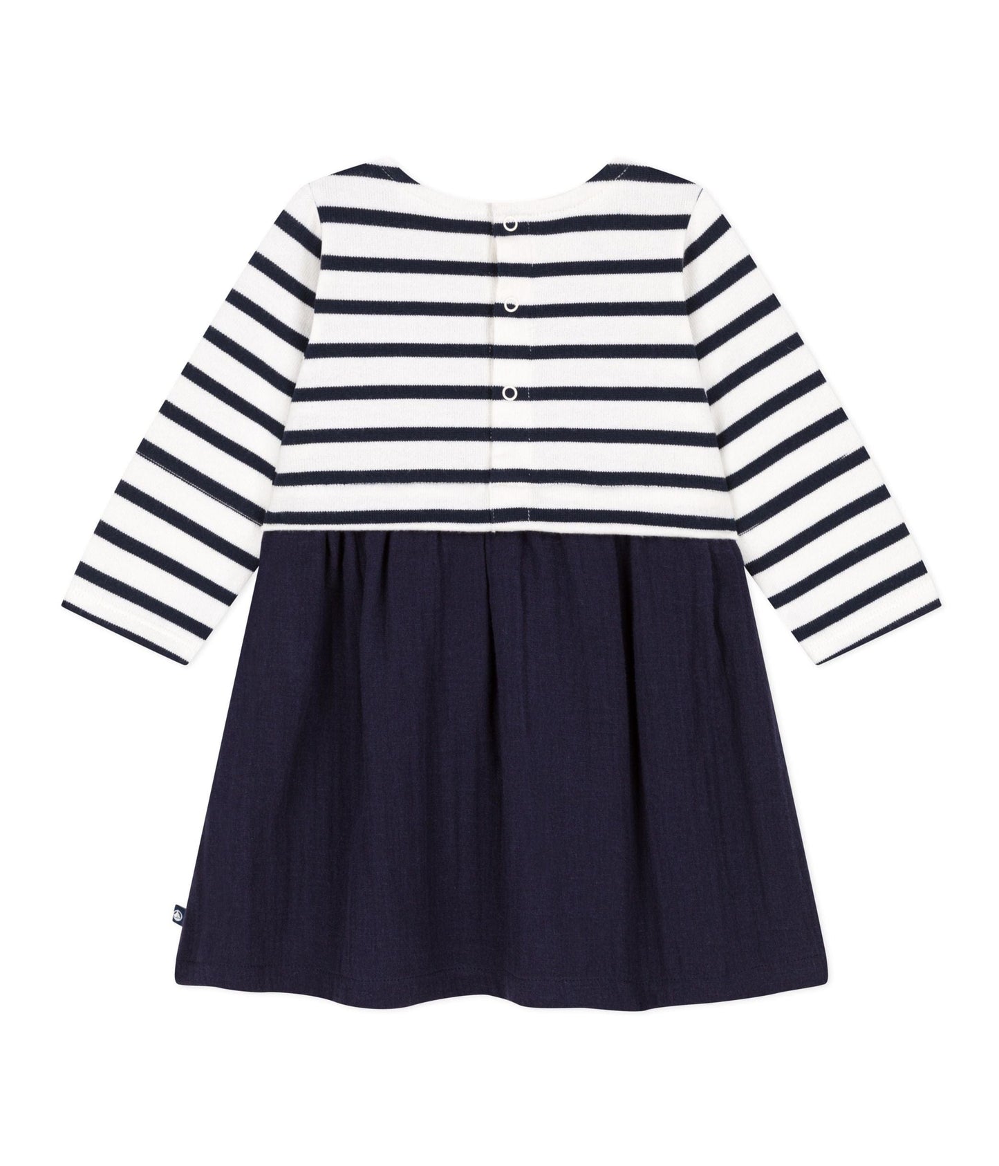 Petit Bateau Clothing / Tops Baby Long-Sleeved Stripped Dress