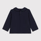 Petit Bateau Clothing / Tops Baby Navy Blouse - Navy Collard