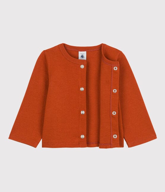 Petit Bateau Clothing / Tops Baby Rusty Thick Jersey Cardigan