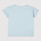 Petit Bateau Clothing / Tops Baby Short-Sleeved Blue Cotton T-Shirt