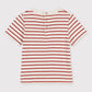 Petit Bateau Clothing / Tops Baby Striped Short-Sleeved Tee, Rusty